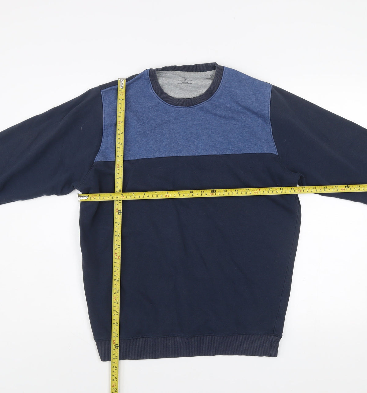 Mens UK Size M James Pringle Blue Pullover Sweatshirt