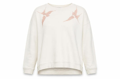 Womens UK Size S AllSaints Beige Pullover Sweatshirt