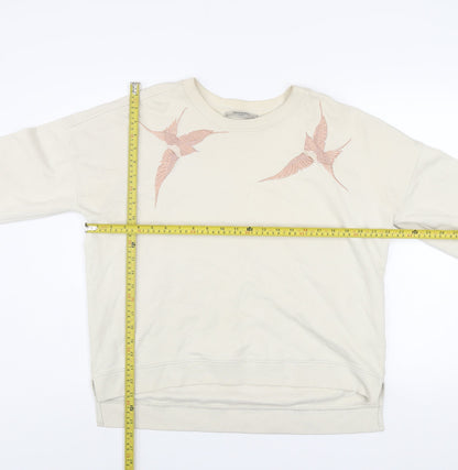 Womens UK Size S AllSaints Beige Pullover Sweatshirt
