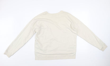 Womens UK Size S AllSaints Beige Pullover Sweatshirt