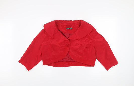 Womens UK Size 18 ALEX & CO. Red Formal