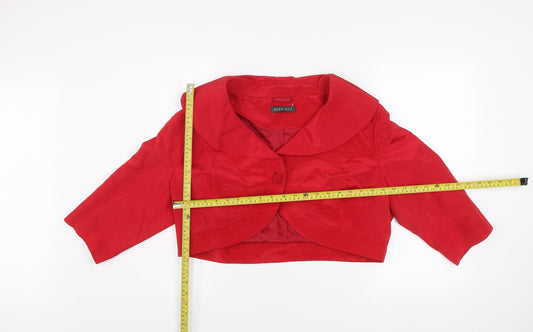 Womens UK Size 18 ALEX & CO. Red Formal