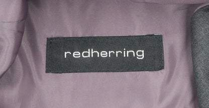 Mens UK Size L Red Herring Regular Grey Suit Jacket