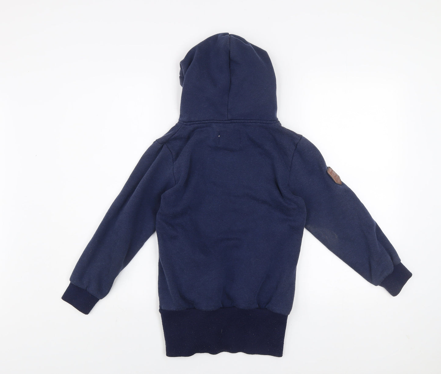Girls UK Size 12 Years Squared & Cubed Blue Pullover Hoodie