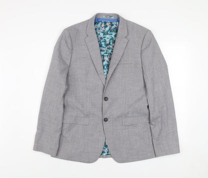 Mens UK Size M Taylor & Wright Regular Grey Suit Jacket