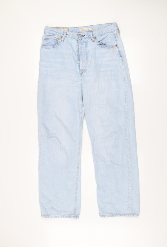 Levi's Premium Men's Light Blue Size 29 Ribcage Straight Ankle Jeans