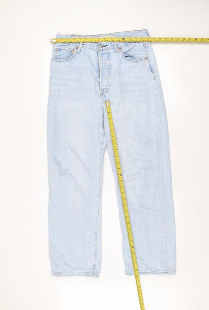 Levi's Premium Men's Light Blue Size 29 Ribcage Straight Ankle Jeans