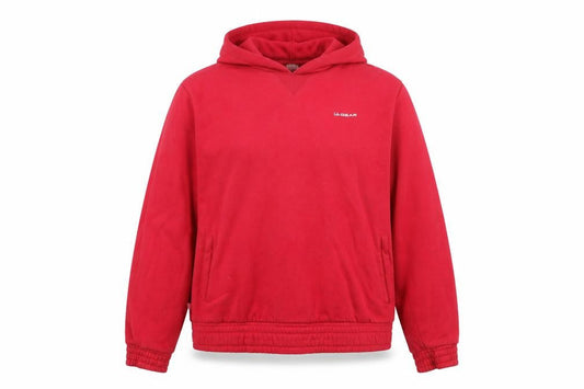 Womens UK Size 16 LA Gear Red Pullover Hoodie