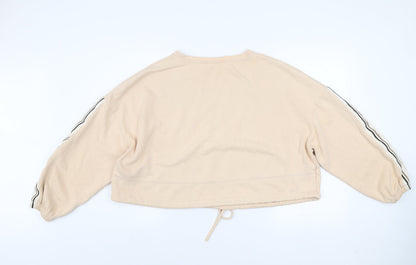 Womens UK Size 12 Marks and Spencer Beige Pullover Sweatshirt