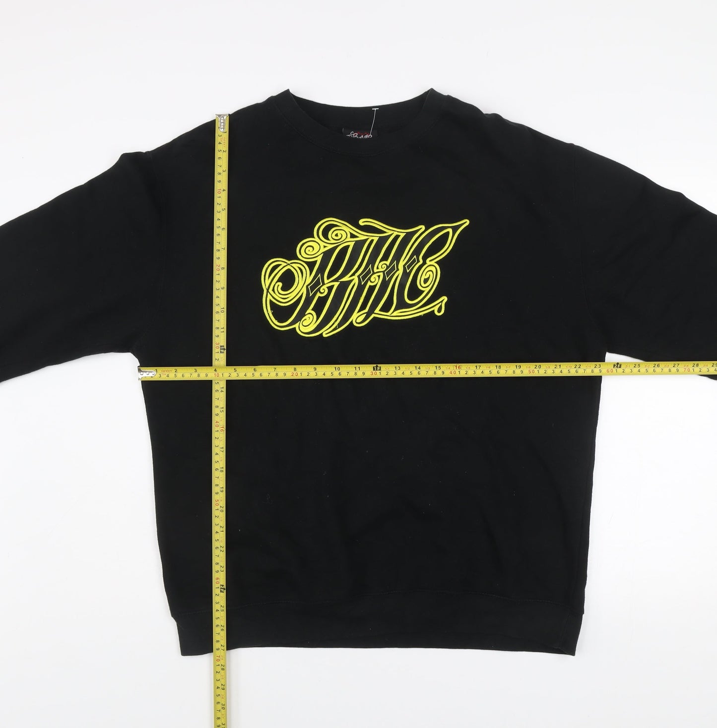 Mens UK Size L BHC Black Pullover Sweatshirt