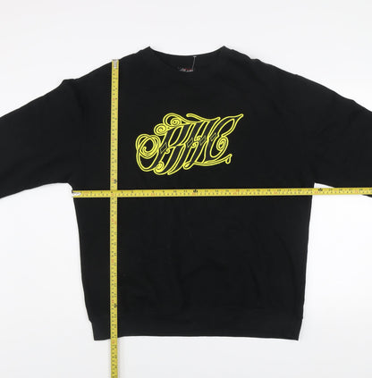 Mens UK Size L BHC Black Pullover Sweatshirt