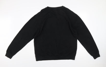 Mens UK Size L BHC Black Pullover Sweatshirt