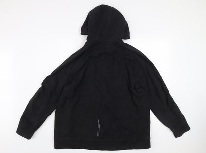 -9° Peak Men’s Black 2XL Hooded Full Zip Fleece Jacket