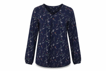 Womens UK Size 10 Fat Face Blue Tunic Blouse