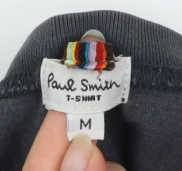 Mens UK Size M Paul Smith Black  T-Shirt