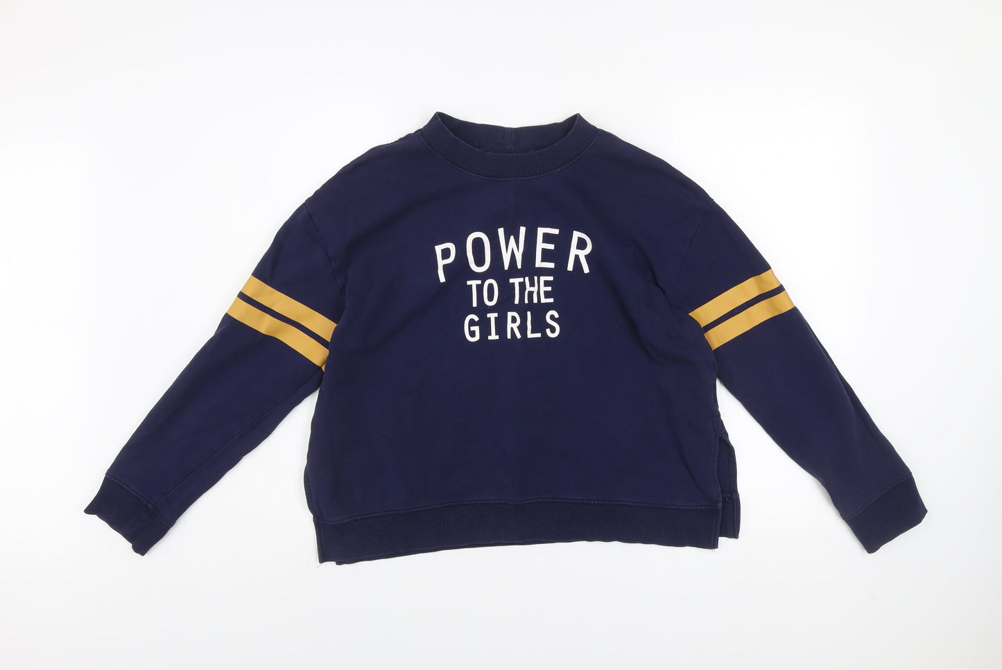 Womens UK Size L H&M Blue Pullover Sweatshirt