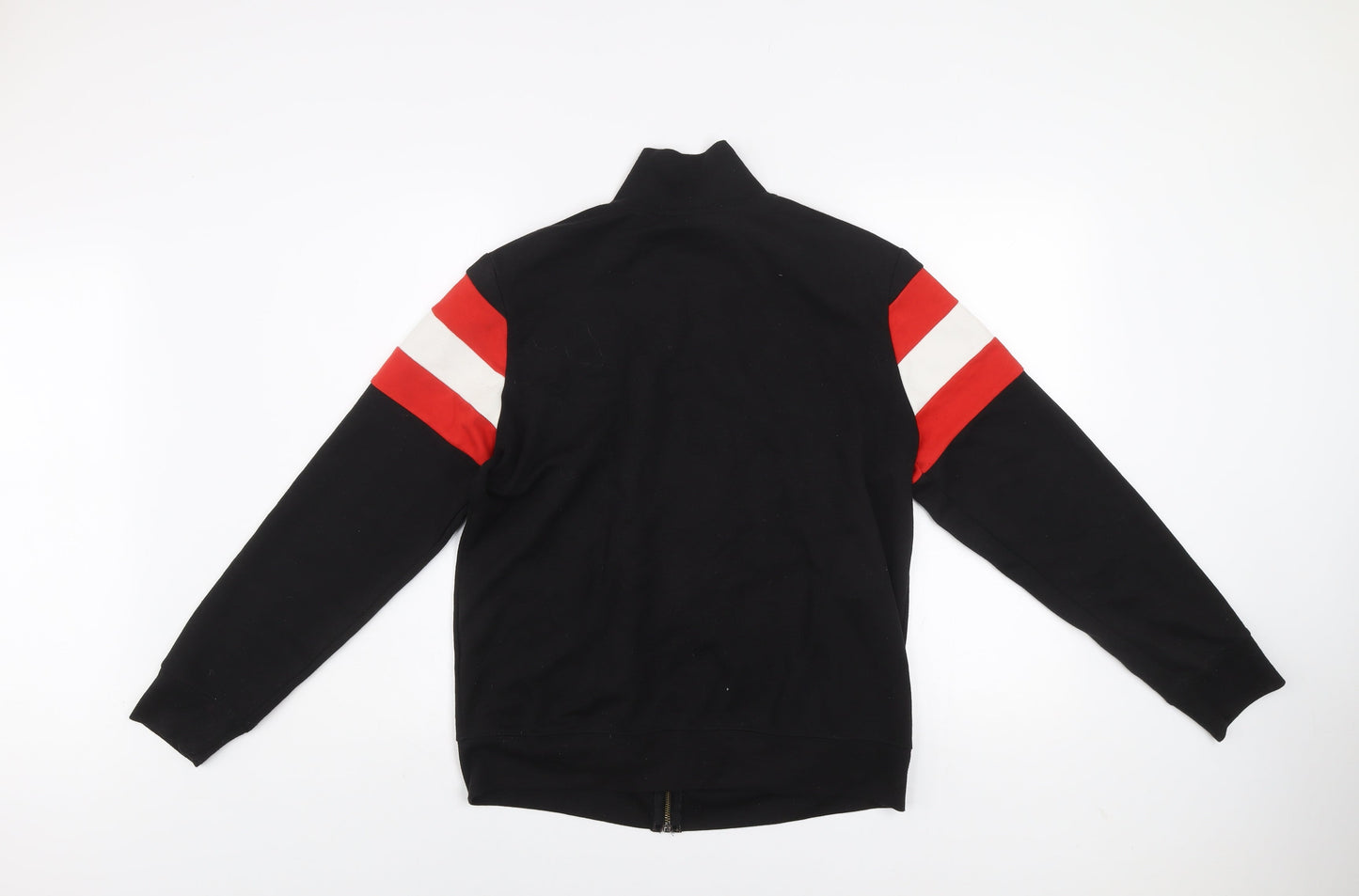 Criminal Damage Men's Black Red White Track Jacket Size S Full Zip