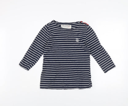 Womens UK Size S Oceana Blue Basic T-Shirt