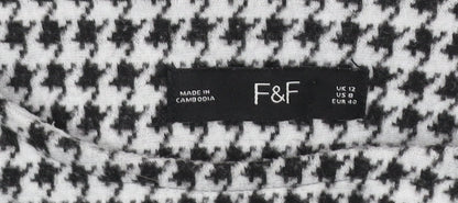 Womens UK Size 12 F&F Shift Dress