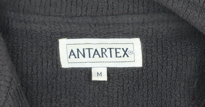 Antartex Men's Red Fleece Full Zip Jacket Size M Regular Fit