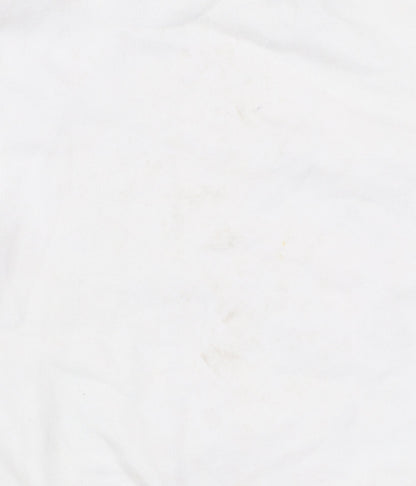 Zara Boys Ivory Graphic Print Pullover Sweatshirt 8-9 Years