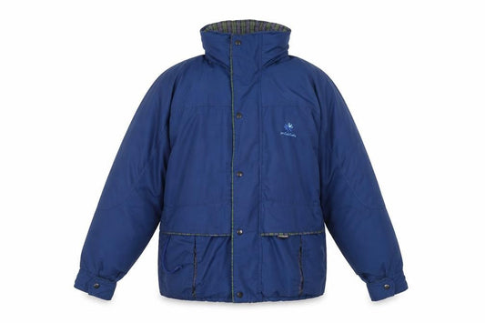 Mens UK Size M M.J. Kirby Blue Parka Coat