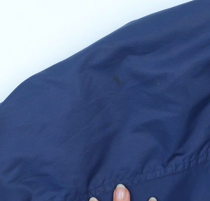 Mens UK Size M M.J. Kirby Blue Parka Coat