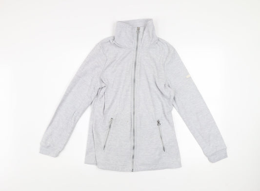 Regatta Women Grey Size 10 Full Zip Lightweight Active Jacket