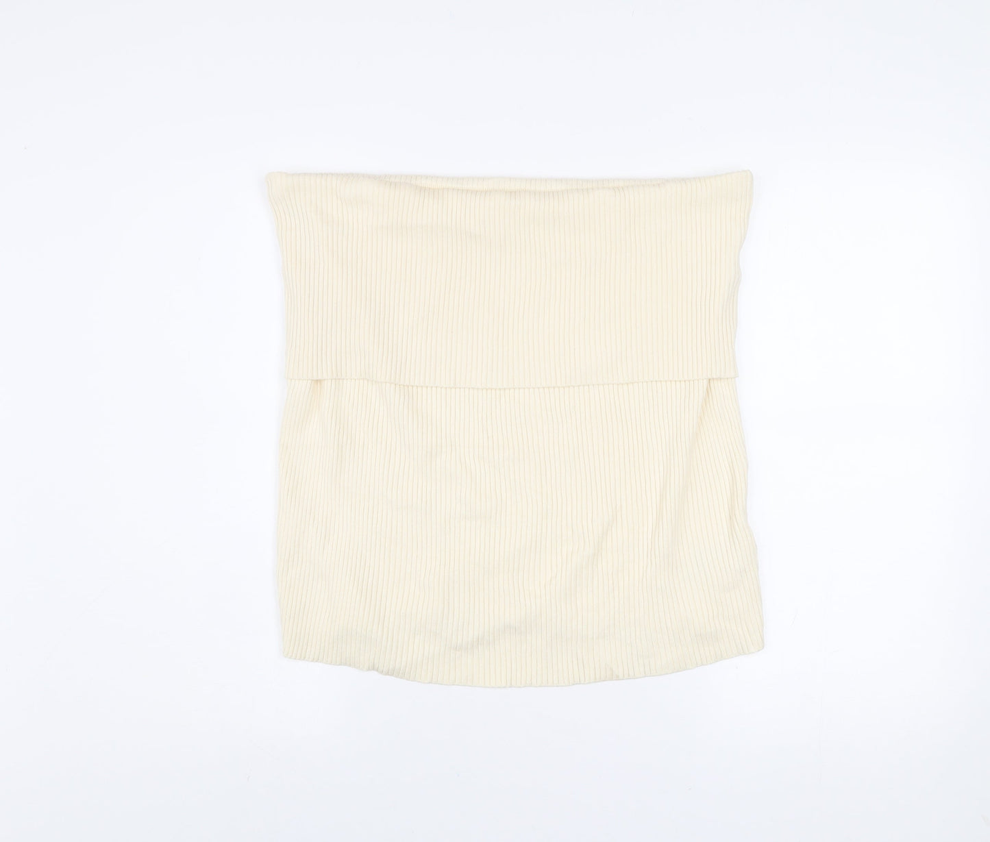 Marks and Spencer Women Beige Size 24 Knit Pencil Skirt