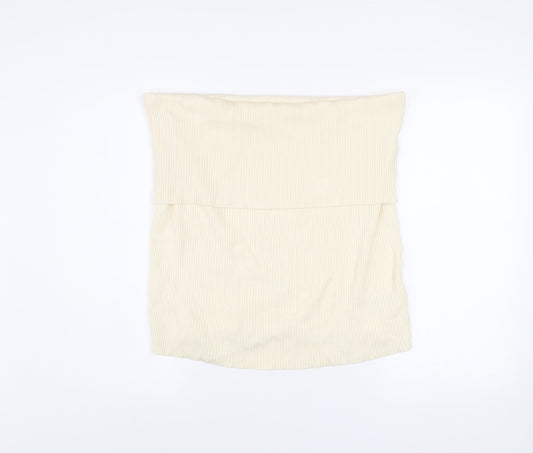 Marks and Spencer Women Beige Size 24 Knit Pencil Skirt