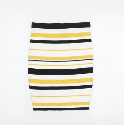 Womens UK Size M New Look Straight & Pencil Knit Skirt
