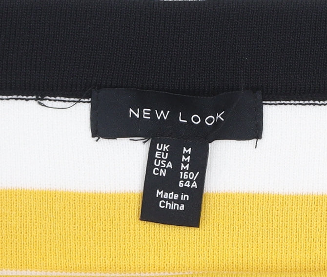 Womens UK Size M New Look Straight & Pencil Knit Skirt