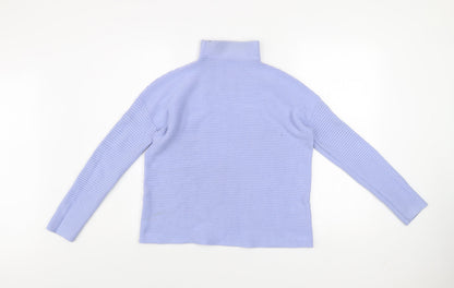 Womens UK Size S French Connection Blue Pullover Jumper