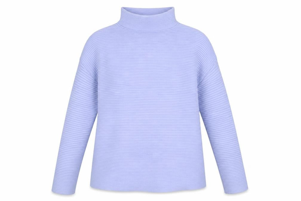 Womens UK Size S French Connection Blue Pullover Jumper