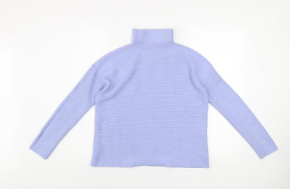 Womens UK Size S French Connection Blue Pullover Jumper