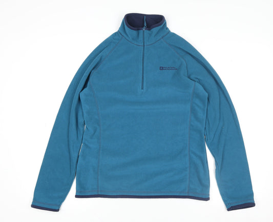 Womens UK Size 10 Mountain Warehouse Blue Pullover Sweatshirt