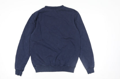 Mens UK Size XS Cotton Traders Blue Pullover Sweatshirt