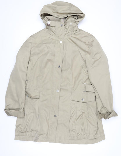 Womens UK Size 12 Klass Collection Beige Rain Coat