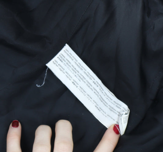 Mango Women Black Size 10 Shawl Lapel Tuxedo Blazer