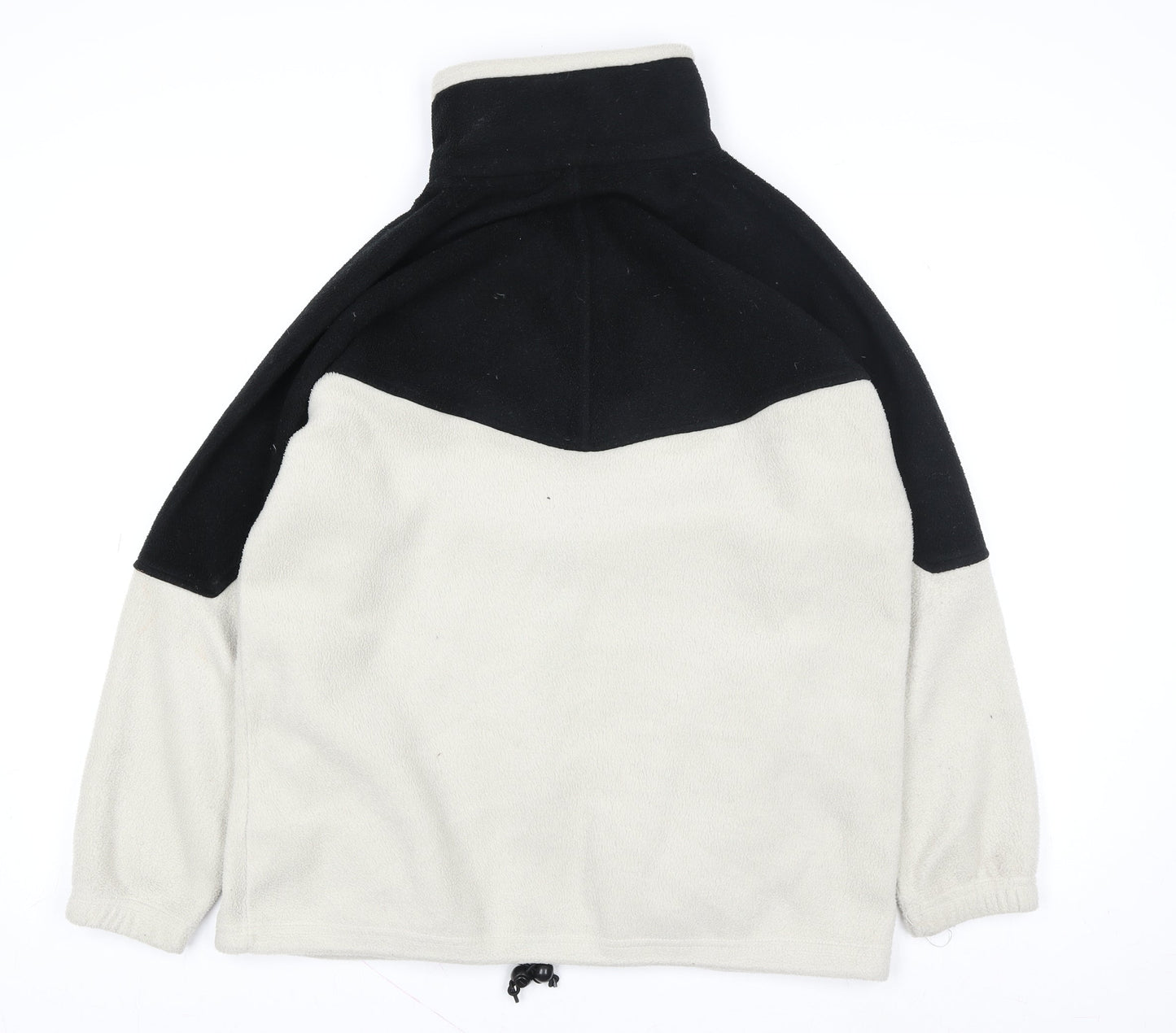 Womens UK Size L PARMOUR Sport Beige Full Zip Sweatshirt