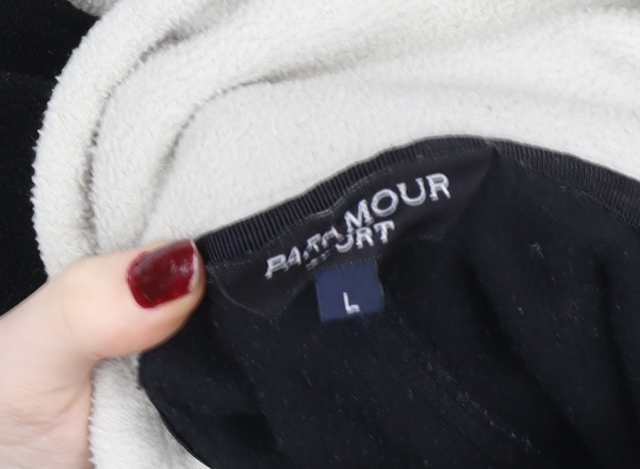 Womens UK Size L PARMOUR Sport Beige Full Zip Sweatshirt
