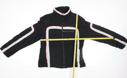 Mens UK Size XL Authentic Style Black Motorcycle Jacket