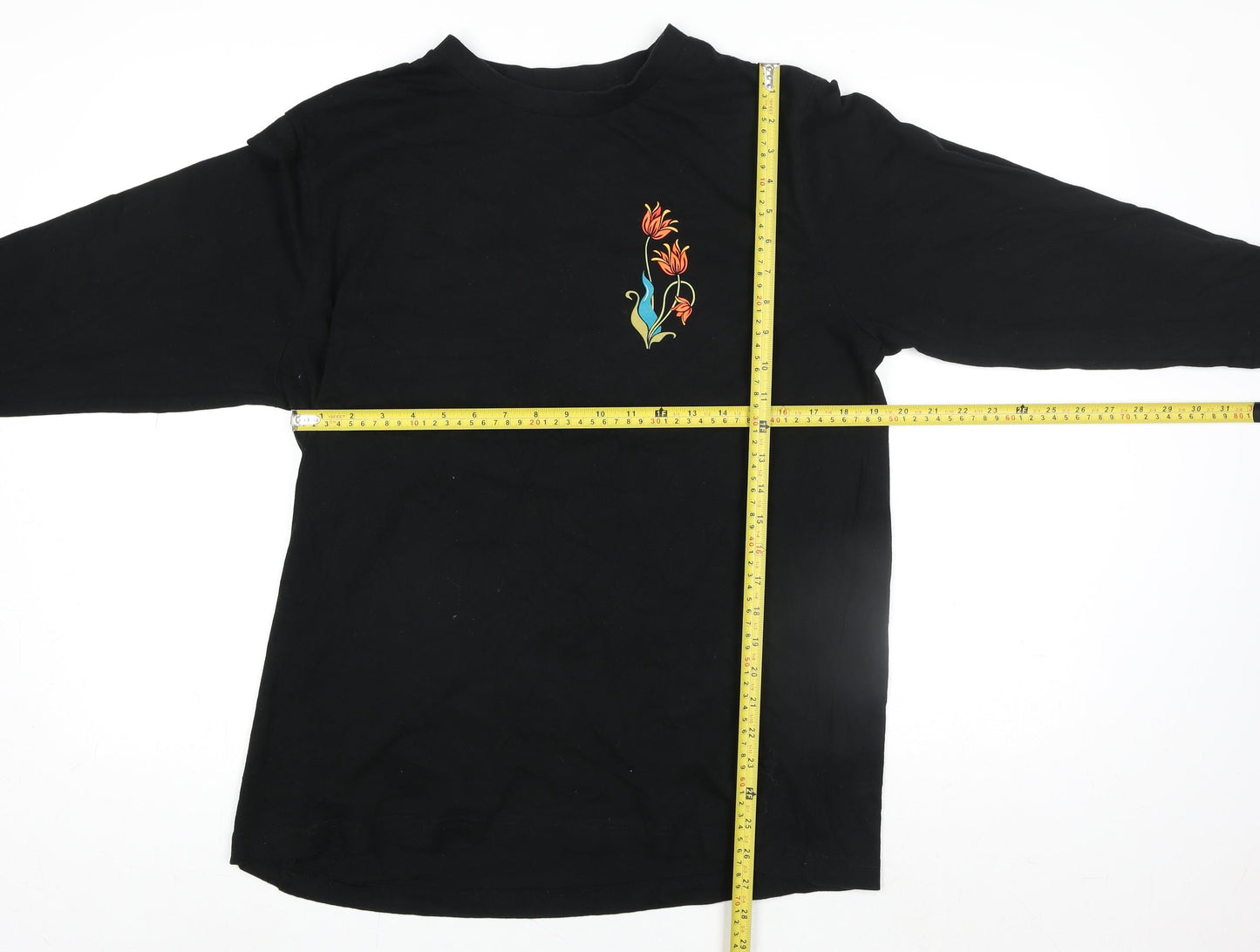 Unisex Adults UK Size L Mister Tee Black Basic T-Shirt