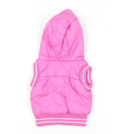 Cherokee Pink Hooded Puffer Jacket 0-3 Months Unisex Baby Winter Outerwear
