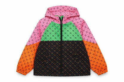 Girls UK Size 7 Years NEXT Multicoloured Windbreaker Coat