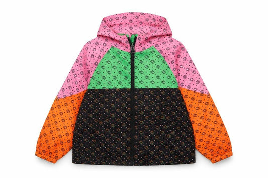 Girls UK Size 7 Years NEXT Multicoloured Windbreaker Coat