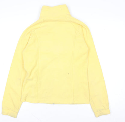 Teens UK Size 14 Columbia Yellow Full Zip Sweatshirt