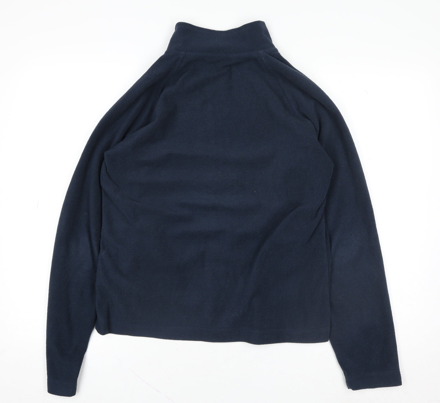 Dunnes Women Dark Navy Fleece Full Zip Sweatshirt Size 14