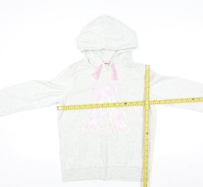 Girls UK Size 14-15 Years Tammy Grey Pullover Hoodie