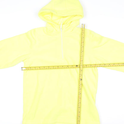 Mountain Warehouse Girls Yellow Fleece Half Zip Hoodie 11-12 Years